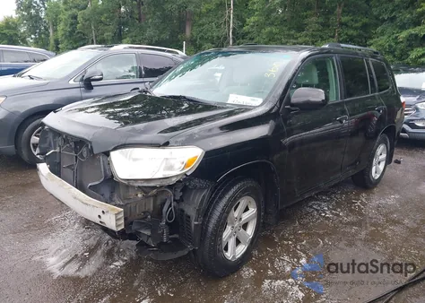 2010 Toyota Highlander Base V6 из США, поврежденный, VIN 5TDBK3EH5AS010864